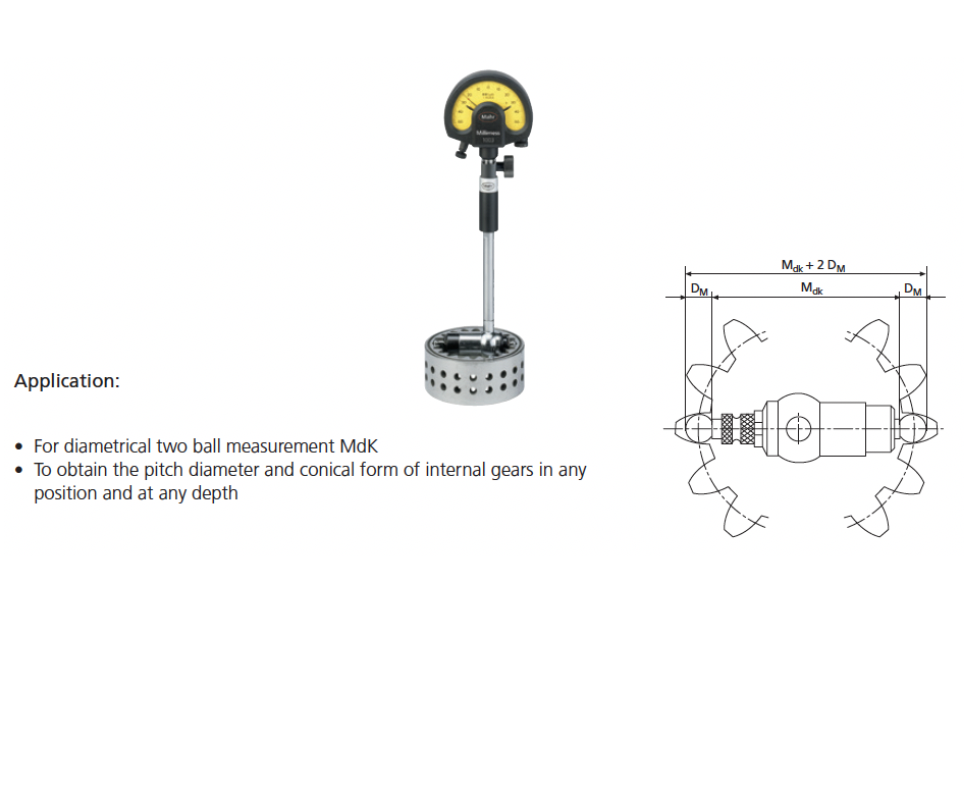 MaraMeter 853 Indicating Thread Snap Gage Besmic Optic Industry